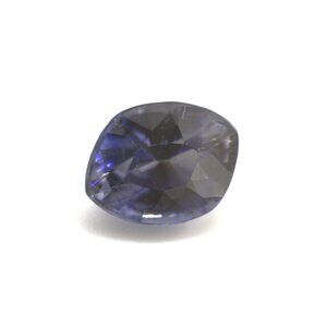 Rare California Benitoite Rhomboid Cushion Cut Gemstone .60 carats with Report